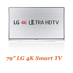 79 inch LG 4K Smart TV